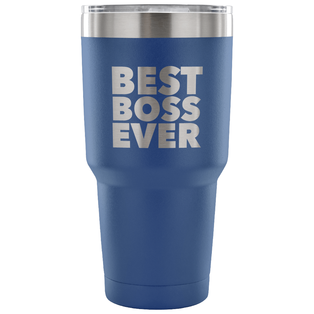 Gifts for Bosses from Employee Best Boss Tumbler Funny Double Wall Vac –  Cute But Rude