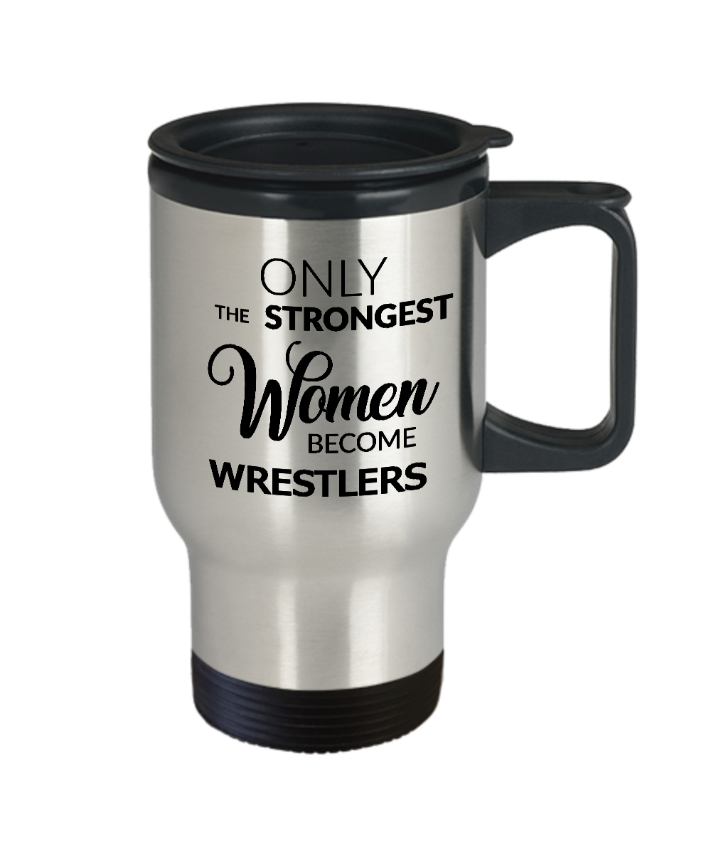 Funny Wrestling Girl Women Wrestler Gift' Insulated Stainless