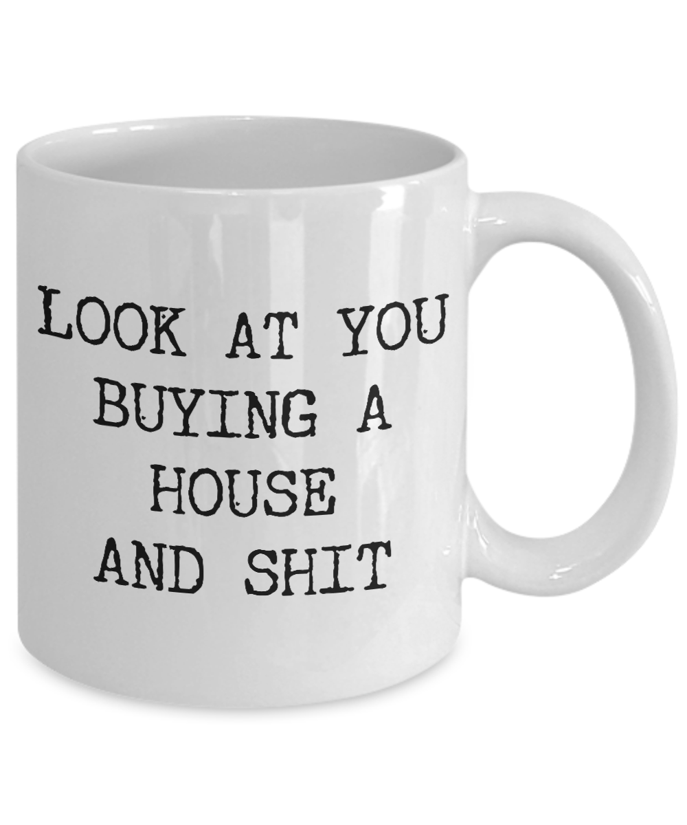 Housewarming Gifts For Women - First Home House Gifts For New Home Owner - Funny  First Time House Warming Gift Ideas - Mother Homeowner - White Ceramic Mug  Coffee Cup - Temu