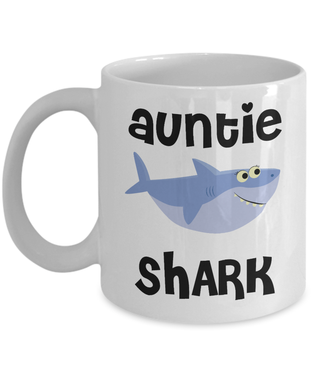 Auntie hot sale shark mug