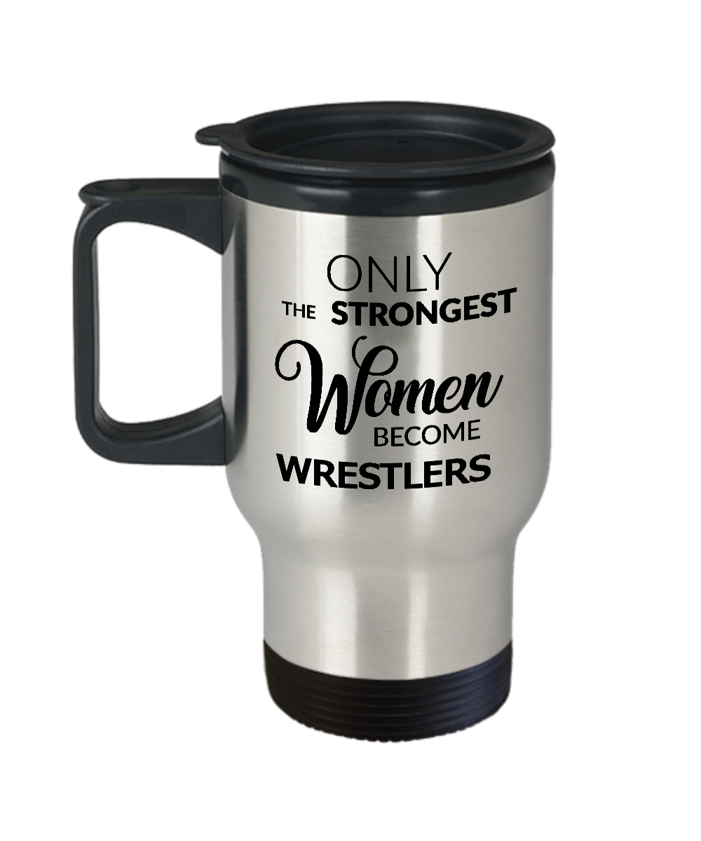 Funny Wrestling Girl Women Wrestler Gift' Insulated Stainless