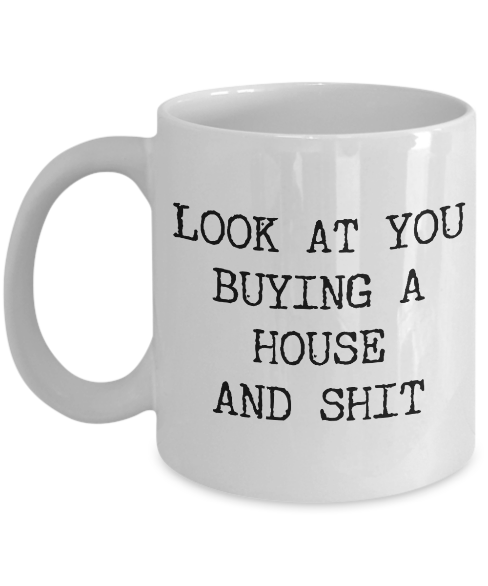 Housewarming Gifts For Women - First Home House Gifts For New Home Owner - Funny  First Time House Warming Gift Ideas - Mother Homeowner - White Ceramic Mug  Coffee Cup - Temu