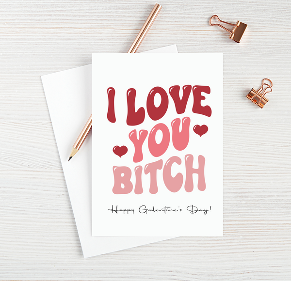 Galentines Day Card 5-Pack Galentines Card, Galentines Day Gift, Galentines Gift, Galentines Day Gifts, Bestie Card, Work Bestie, BFF Card