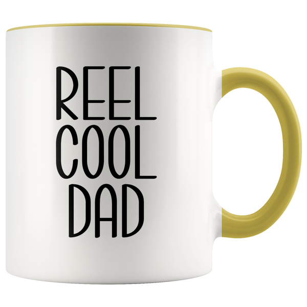 Dad Fishing Mug Funny Fly Fisherman Gift Father's Day Coffee Cup