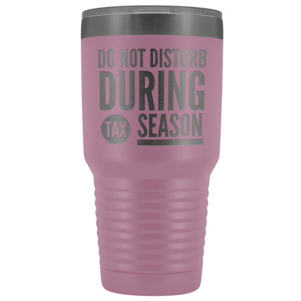 Tax Season Tumbler Tax Preparer Metal Mug Double Wall Vacuum Insulated Hot Cold Travel Cup 30oz BPA Free-Cute But Rude