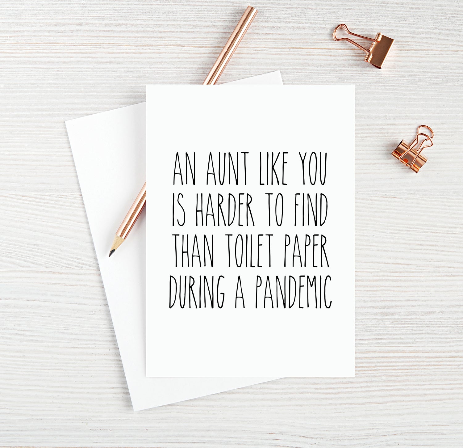 An Aunt Like You Is Harder To Find Than Toilet Paper During A Pandemic