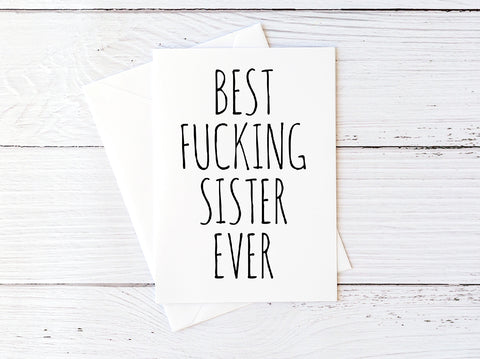 Best Fucking Sister Ever