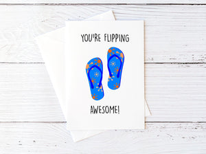 Congratulations! You're Flipping Awesome!