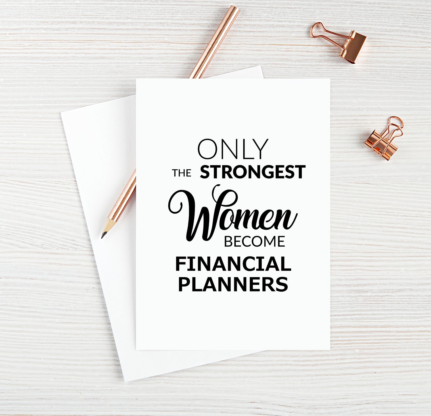 Only The Strongest Women Become Financial Planners