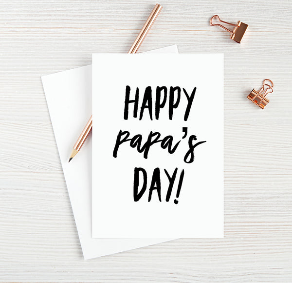 Happy Papa's Day!