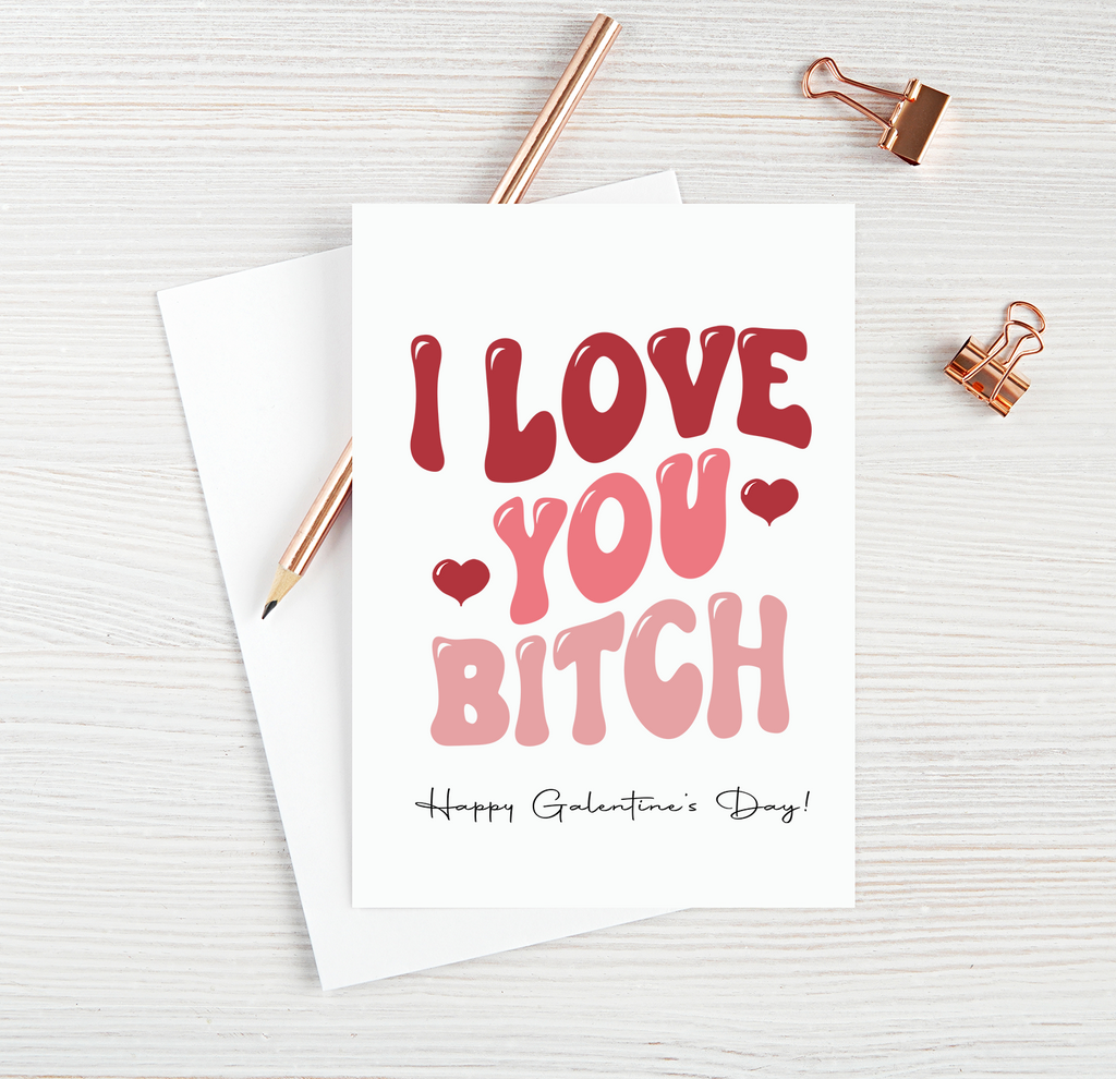 Galentines Day Card, Galentines Card, Galentines Day Gift, Galentines –  Cute But Rude
