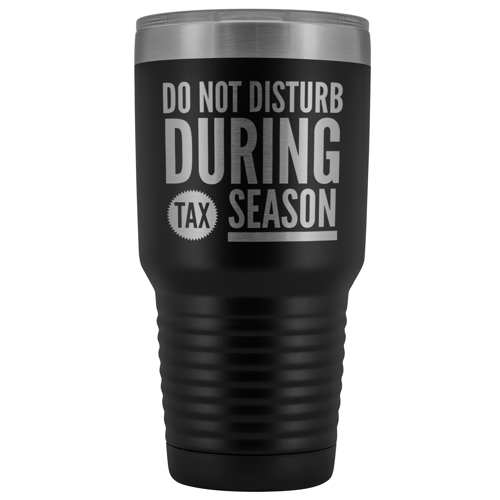 Tax Season Tumbler Tax Preparer Metal Mug Double Wall Vacuum Insulated Hot Cold Travel Cup 30oz BPA Free-Cute But Rude