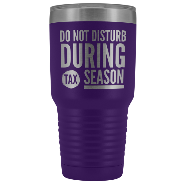 Tax Season Tumbler Tax Preparer Metal Mug Double Wall Vacuum Insulated Hot Cold Travel Cup 30oz BPA Free-Cute But Rude