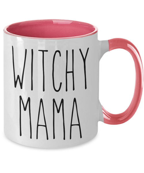 Witchy Mama Two-Tone Mug Coffee Cup Funny Gift