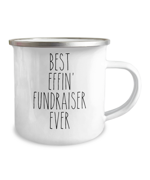 Gift For Fundraiser Best Effin' Fundraiser Ever Camping Mug Coffee Cup Funny Coworker Gifts