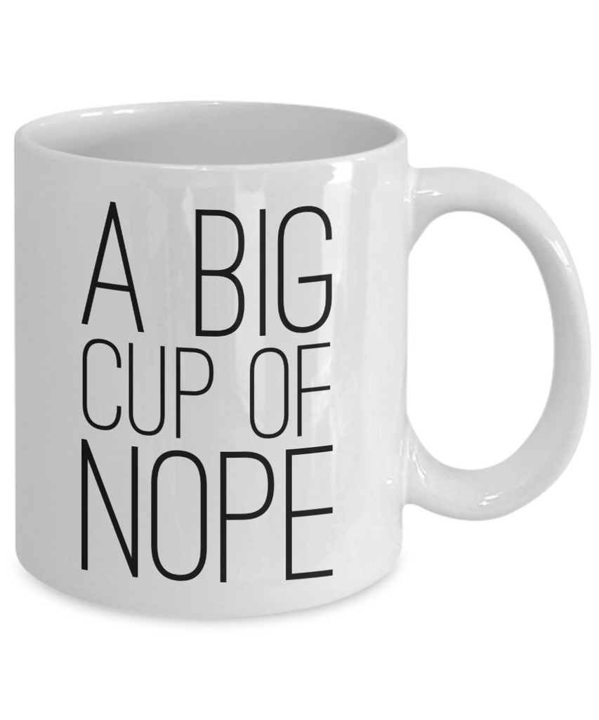 A Nice Big Cup of Nope - Exploding Kittens Mug