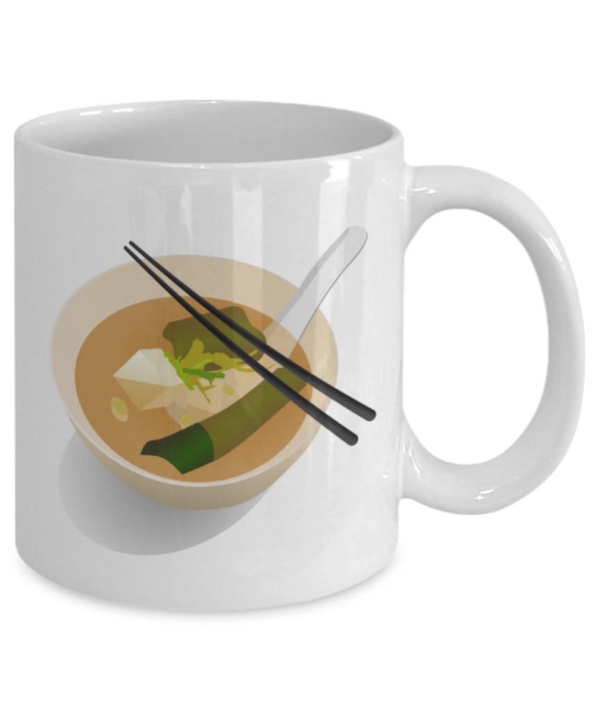 Miso Soup Mug Ramen Addict Gift Idea Coffee Cup – Cute But Rude