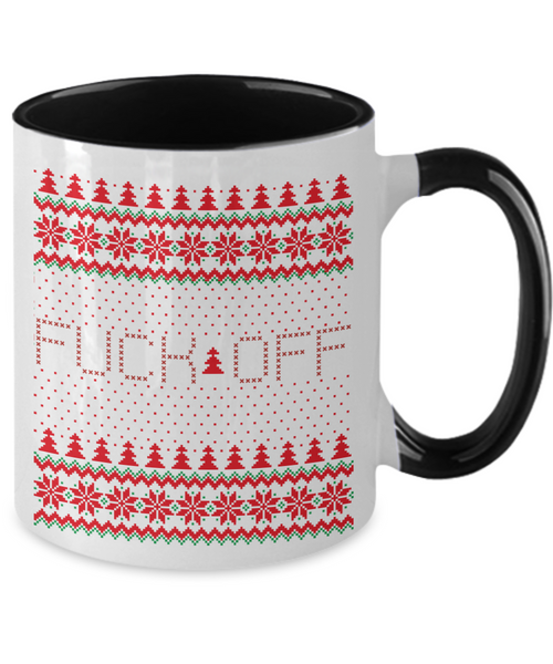 Fuck Off, Fuck You, Fuck Off Mug, Fuck Mug, Fuck Coffee Mug, Fuck You Mug, Red Holiday Cup