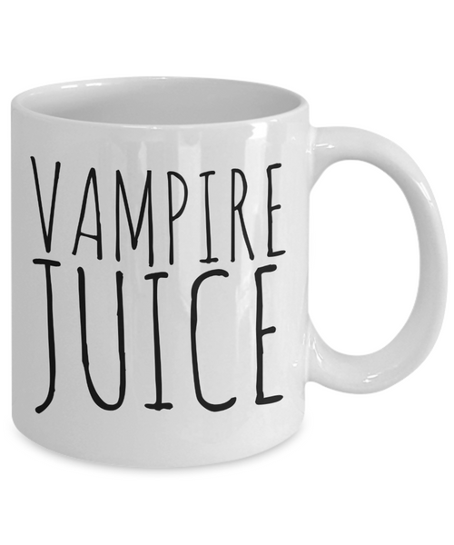 Vampire Mug, Vampire Gifts, Spooky Mug, Goth Mug, Vampire Juice, Coffee Cup