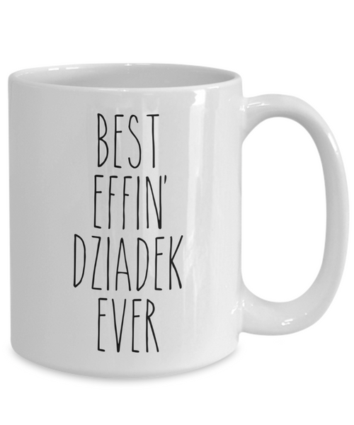 Dziadek Mug, Dziadek Gift, Dziadek, Gift From Grandkids, Best Effin Dziadek Ever Coffee Cup