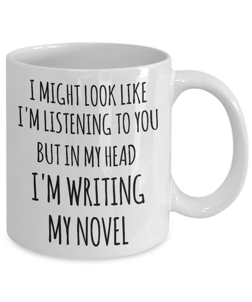 Author Gifts Author Mug Literary Writer In My Head I'm Writing My Nove –  Cute But Rude