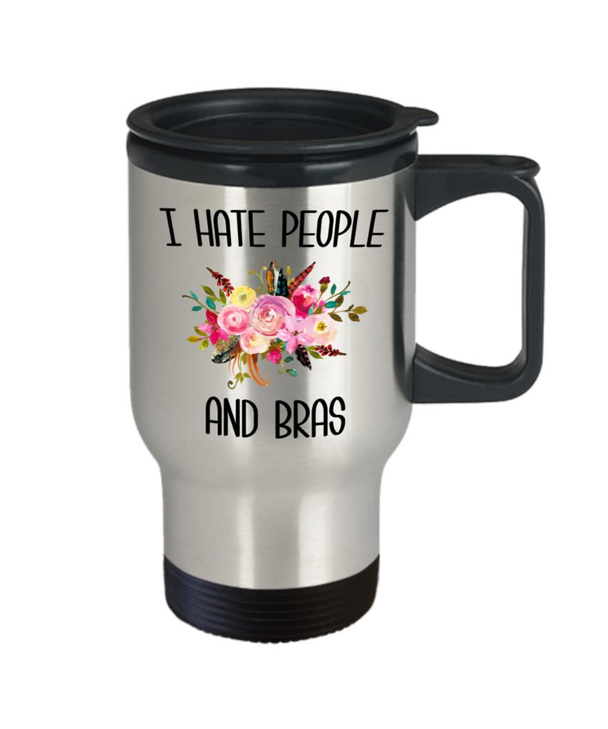 I Hate People Insulated Travel Mug 