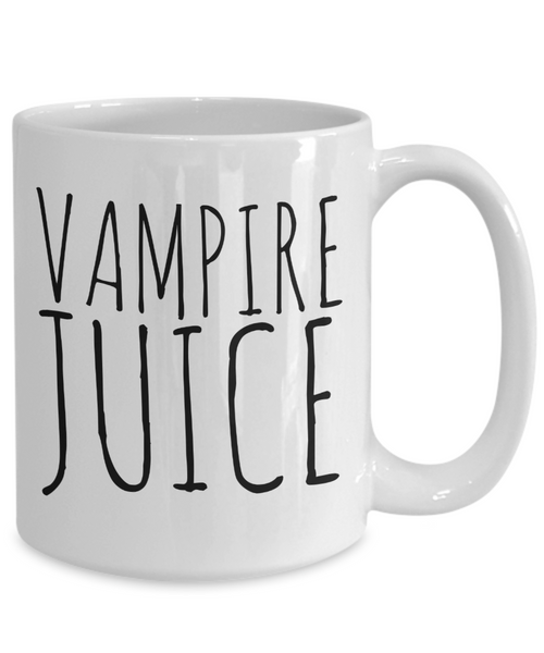 Vampire Mug, Vampire Gifts, Spooky Mug, Goth Mug, Vampire Juice, Coffee Cup