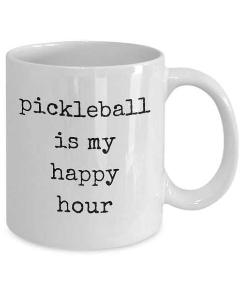 Pickleball Mug, Pickleball Dad, Funny Pickleball Gift, Pickle Ball Coffee Cup