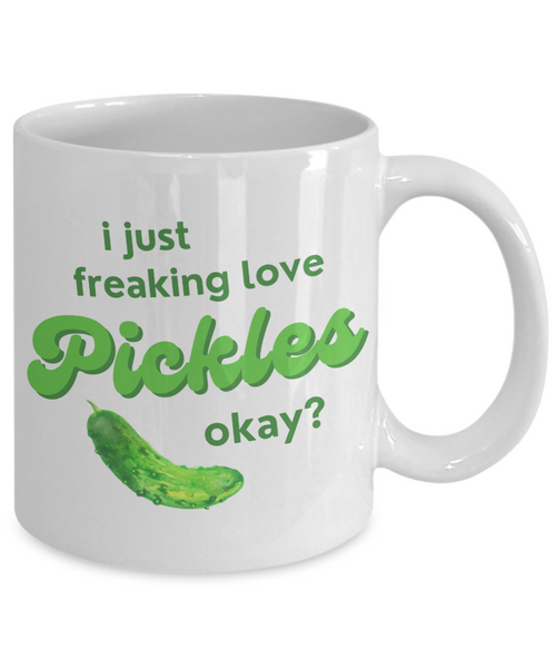 Pickle Mug, Funny Pickle Cup, Pickles, Pickle Gifts, Gift Exchange Idea