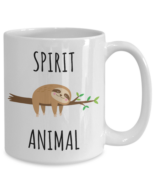 Sloth Mode Mug Spirit Animal Gifts Funny Sloths Coffee Cup-Cute But Rude