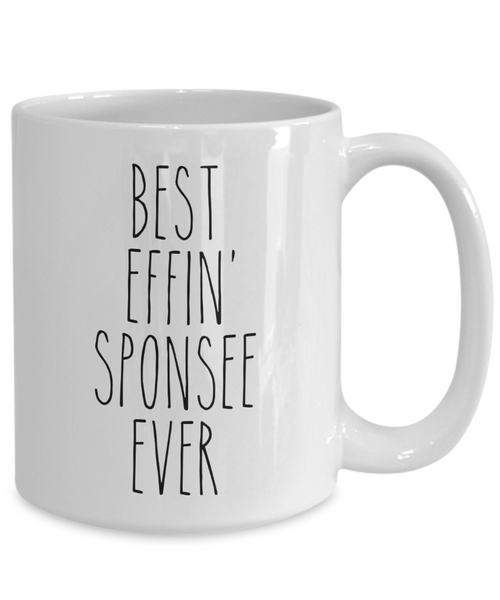 Gift For Sponsee Best Effin' Sponsee Ever Mug Coffee Cup Funny Coworker Gifts