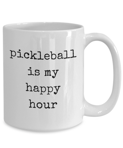 Pickleball Mug, Pickleball Dad, Funny Pickleball Gift, Pickle Ball Coffee Cup