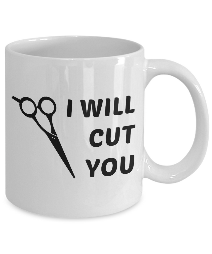 Funny Hairdresser Gifts for Men & Women Hair Stylist Mug Beauty School –  Cute But Rude