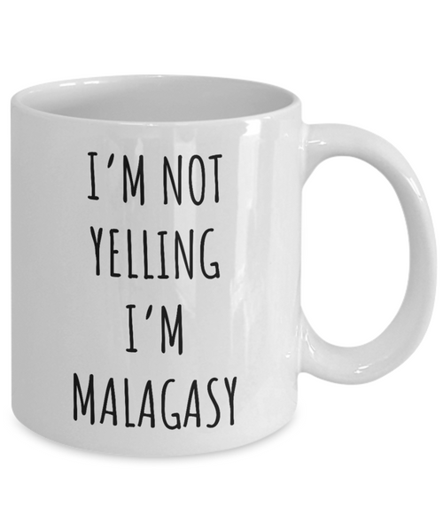 Madagascar Mug I'm Not Yelling I'm Malagasy Coffee Cup Madagascar Gift