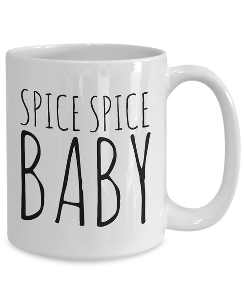 Pumpkin Spice Spice Baby Cute Fall Latte Mug Ceramic Coffee Cup-Cute But Rude