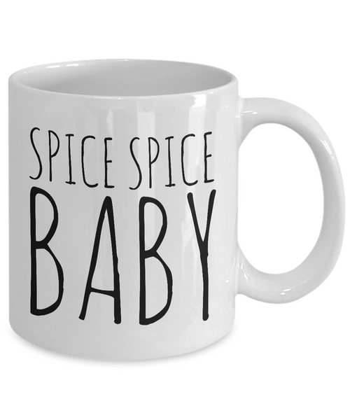 Pumpkin Spice Spice Baby Cute Fall Latte Mug Ceramic Coffee Cup-Cute But Rude