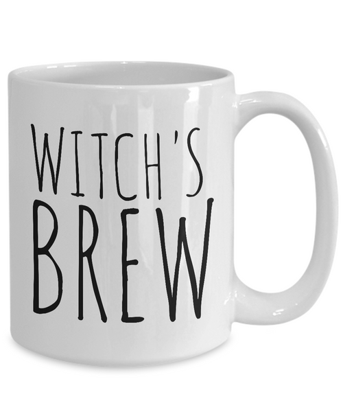 Witches Gifts - Witch Brew Cup - Witch's Brew Coffee Mug Ceramic Tea Cup-Cute But Rude