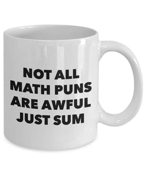 Math Pun Mug Puns Coffee Cup Gifts-Cute But Rude