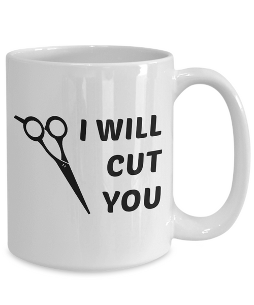 Funny Hairdresser Gifts for Men & Women Hair Stylist Mug Beauty School Graduation Coffee Cup-Cute But Rude