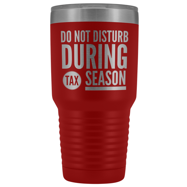 Tax Season Tumbler Tax Preparer Metal Mug Double Wall Vacuum Insulated Hot Cold Travel Cup 30oz BPA Free-Cute But Rude