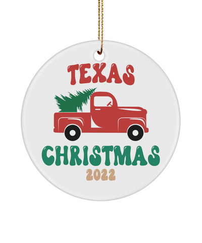 Texas Ornament, Austin Texas, Texas State Gift, State of Texas,