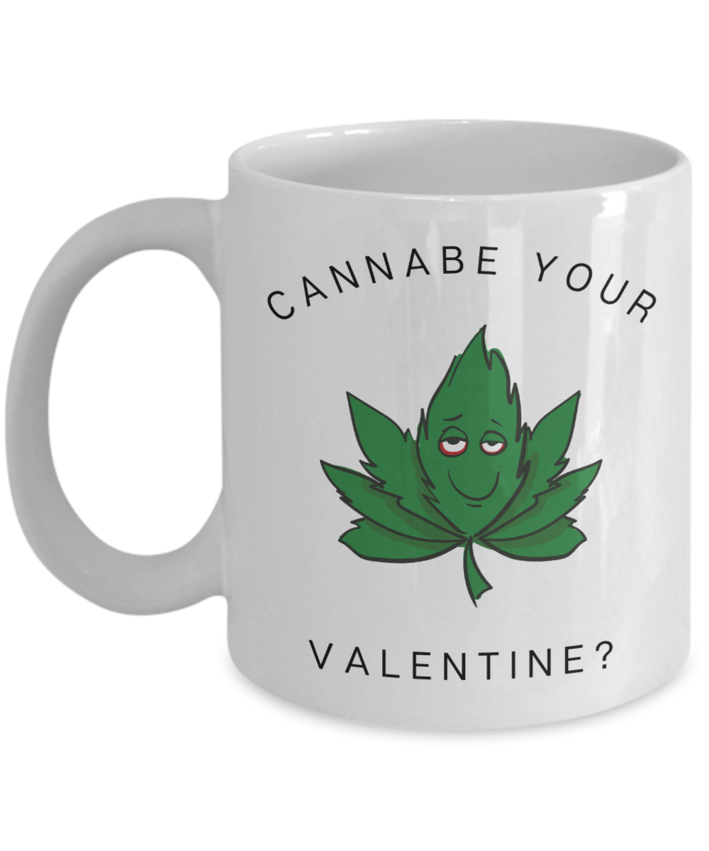 Weed Mug, Marijuana Mug, Stoner Mug, Valentine's Day, Boyfriend Gift, Girlfriend Gift, Coffee Cup