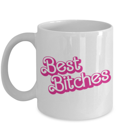 Bestie Mug, Best Friends Mug, Best Bitches Mug, Best Bitches Forever, Best Friends Forever, Retro Mug, BFF Gift, Coffee Cup