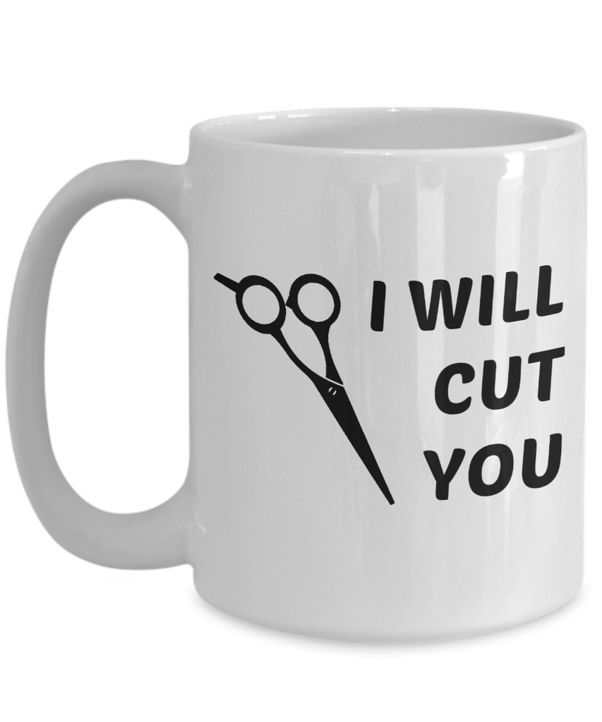 Funny Hairdresser Gifts for Men & Women Hair Stylist Mug Beauty School –  Cute But Rude