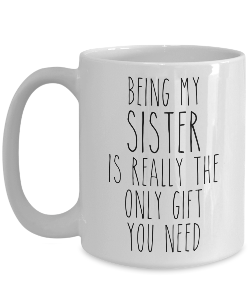 Being My Sister is Really the Only Gift You Need Funny Sister Gift for ...