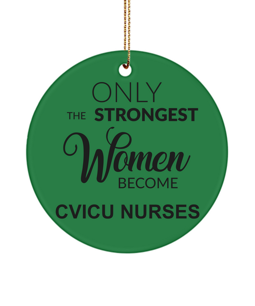 CVICU Nurse Gift, Cardiac Nurse, Cardiology, Cardiologist, CVICU Mug, Cvicu Gifts for Women, Cvicu Nurses Christmas Tree Ornament