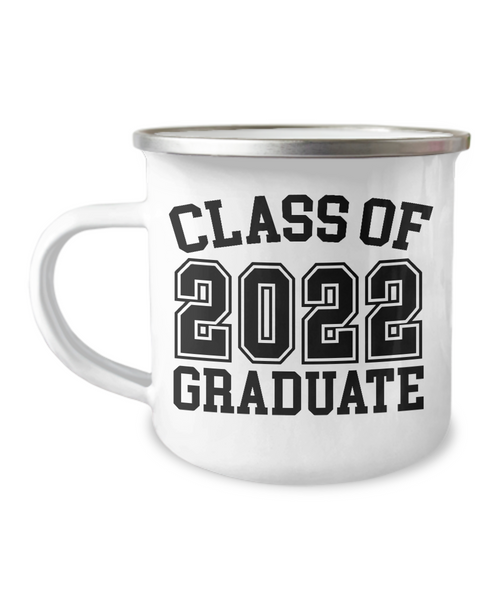 Class of 2022 Graduate Camping Mug Coffee Cup Funny Coworker Gifts