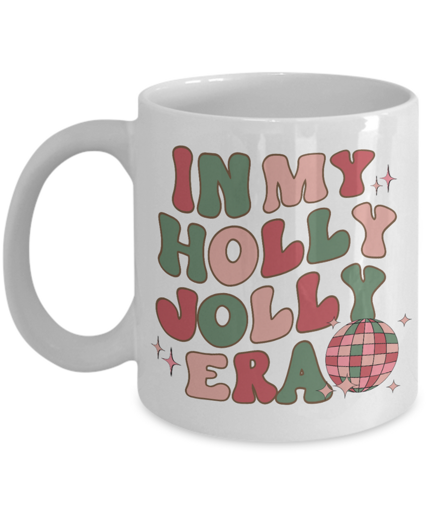 Winter Holly Initial Mug - Every Letter Available – Shop Making Waves
