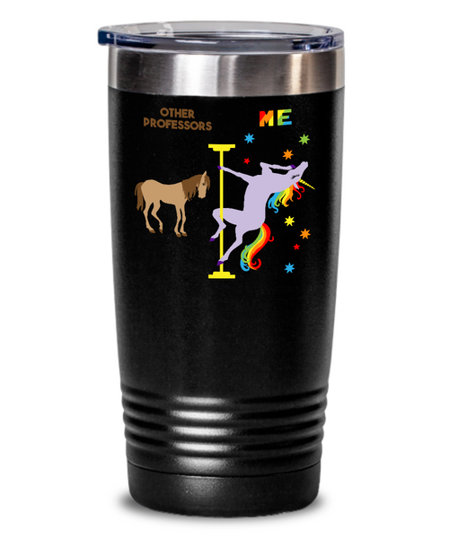 Gift For Professor Rainbow Unicorn Mug Cute Insulated Drink Tumbler Travel Coffee Cup