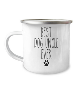 Best Dog Uncle Ever Camping Mug Coffee Cup Funny Coworker Gifts